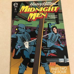 Heavy Hitters Midnight Men #2  Epic Comics 1993